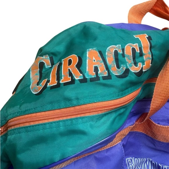 VTG CIRACCI Bag ´90s Holdall Extra Large Gym Bag/ Travel Bag - Picture 4 of 5